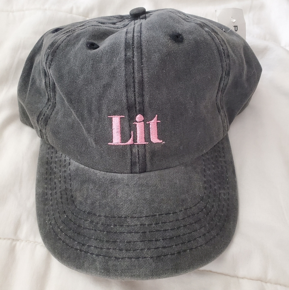 NWT "Lit" DAD HAT - PACSUN - UNISEX - ADJUSTABLE